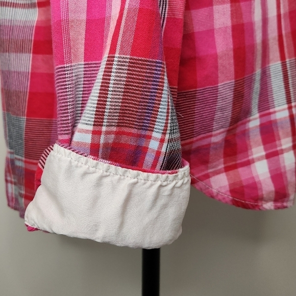 Victoria Secret Pink Plaid Shirt - Picture 10 of 12